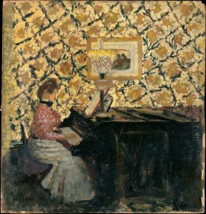 Misia at the Piano by Jean-Edouard Vuillard