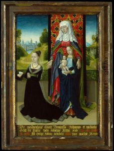 Virgin and Child with Saint Anne Presenting Anna van Nieuwenhove Virgin and Child with Saint Anne Presenting Anna van Nieuwenhove