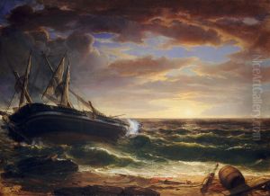 The Stranded Ship by Asher Brown Durand