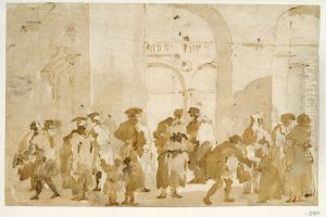 Figure Studies by Francesco Guardi