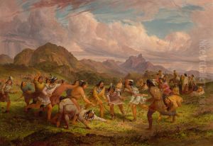 Ball Playing among the Sioux Indians