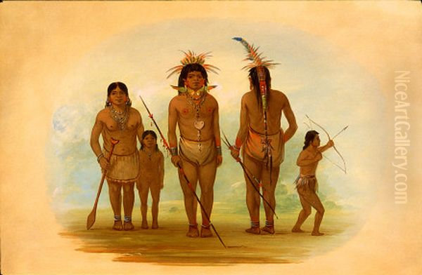 Five Iquito Indians - view 1