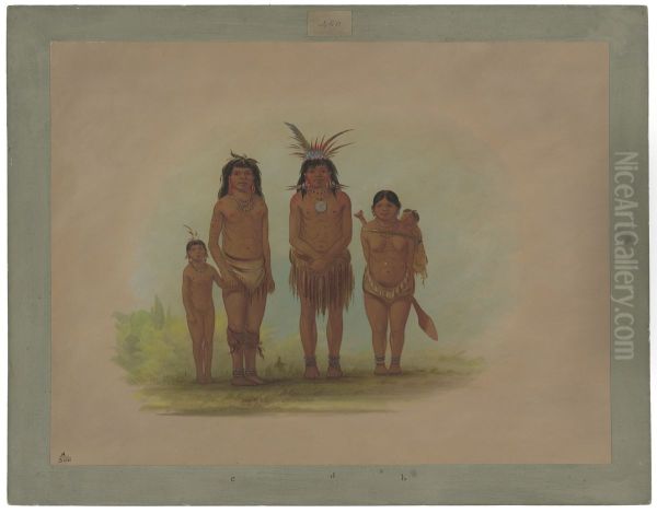 Four Sepibo Indians - view 1