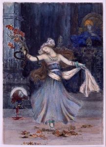Salome Dancing Before the Head of St. John the Baptist by Gustave Moreau