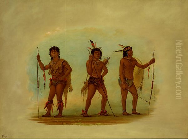 Three Chaymas Men - view 1