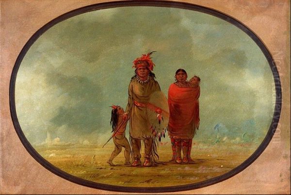 Copper Chief, His Wife, and Children - view 1