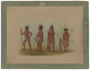 Klatsop Indians by George Catlin