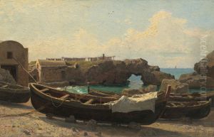 Marina Piccola, Capri by William Stanley Haseltine