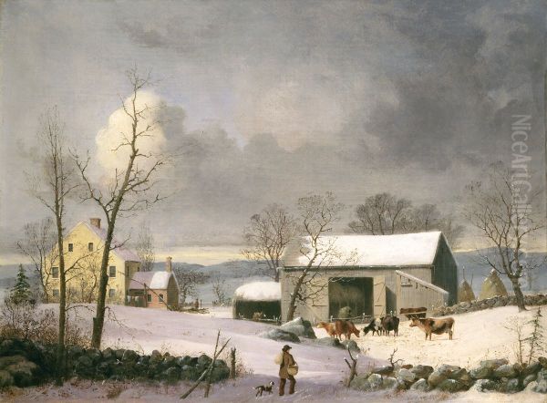 Winter in the Country - view 1