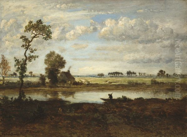 Landscape with Boatman - view 1