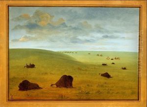After the Buffalo Chase - Sioux by George Catlin