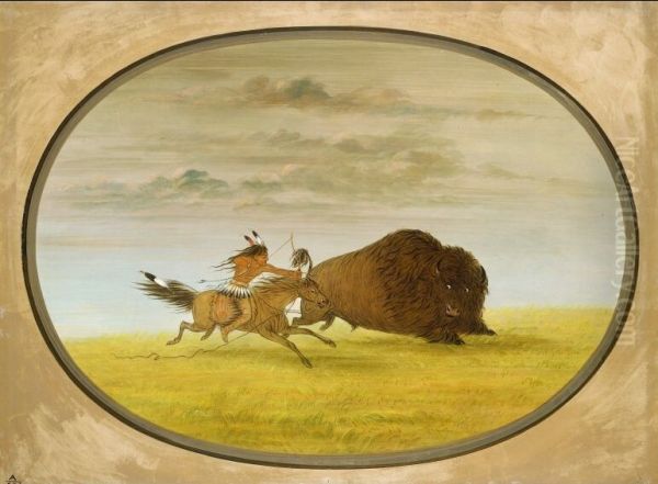 Buffalo Chase - view 1