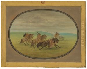 Camanchee Horsemanship by George Catlin