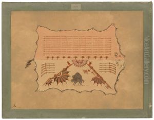 Facsimile of an Omaha Robe by George Catlin
