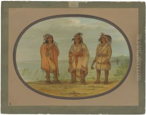 Seneca Chief, Red Jacket, with Two Warriors Seneca Chief, Red Jacket, with Two Warriors
