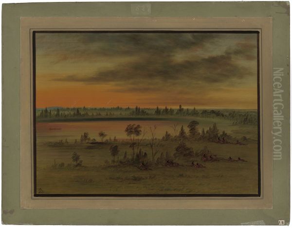 A Sioux War Party - view 1