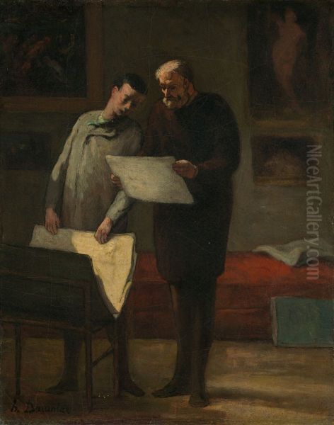 Advice to a Young Artist - view 1
