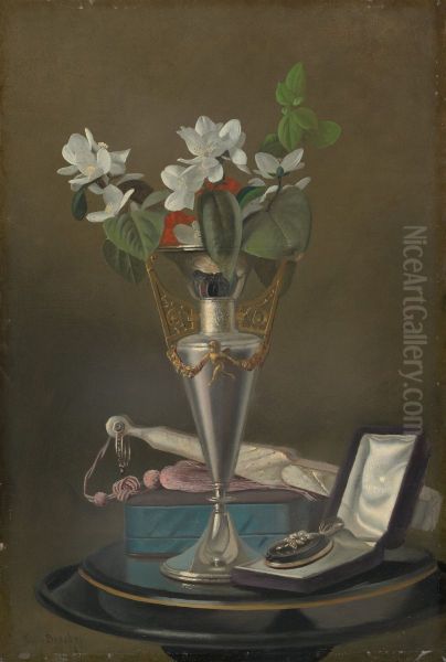 Still Life with Fan and Pendant - view 1