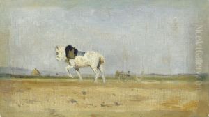 A Plow Horse in a Field A Plow Horse in a Field