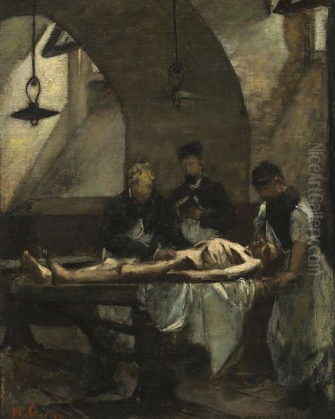 Study for "Autopsy at the Hotel-Dieu" - view 1