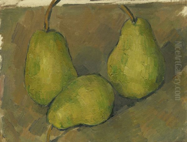 Three Pears - view 1