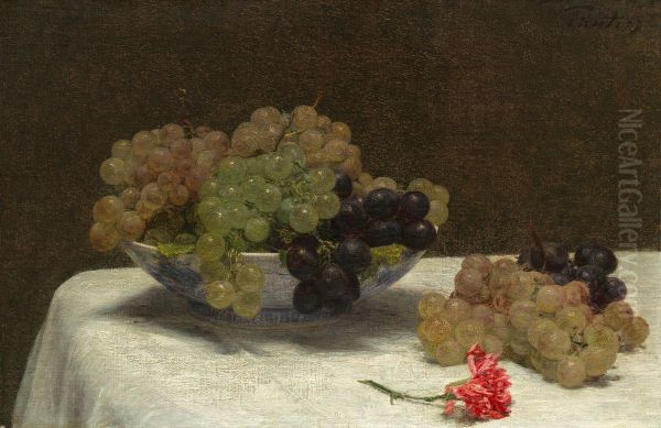 Still Life with Grapes and a Carnation - view 1