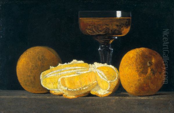 Still Life with Oranges and Goblet of Wine - view 1