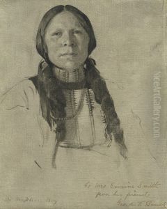 An Arapahoe Boy by George de Forest Brush