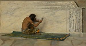 An Aztec Sculptor An Aztec Sculptor