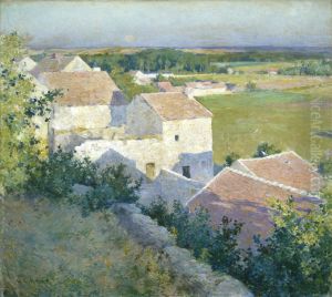 Midsummer Twilight by Willard Metcalf