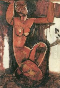 Caryatid by Amedeo Modigliani