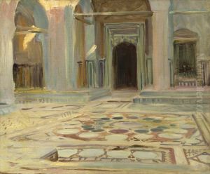 Pavement, Cairo by John Singer Sargent