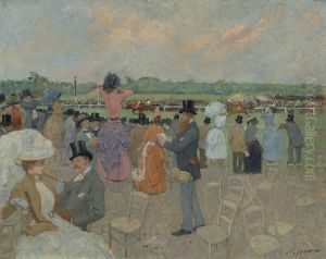 Aux Courses a Longchamp
