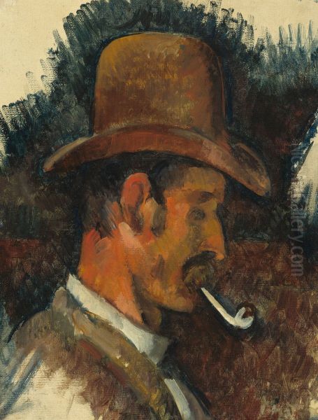 Man with Pipe - view 1