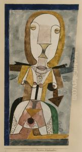 Popular Wall-Painting by Paul Klee