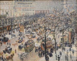 Boulevard des Italiens, Morning, Sunlight
