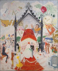 The Cathedrals of Fifth Avenue by Florine Stettheimer