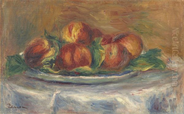 Peaches on a Plate - view 1