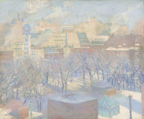 Madison Square, Snow - view 1