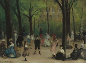 Luxembourg Gardens by William James Glackens
