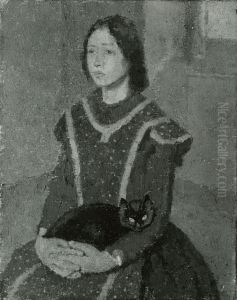 Girl with a Cat by Gwen John