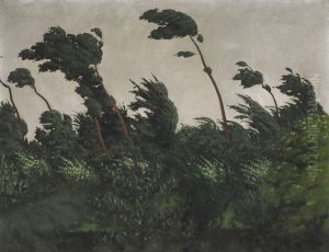 The Wind by Felix Vallotton