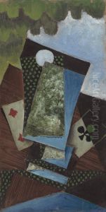 Ace of Clubs and Four of Diamonds Ace of Clubs and Four of Diamonds
