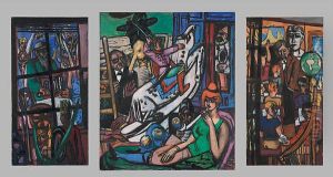 The Beginning by Max Beckmann
