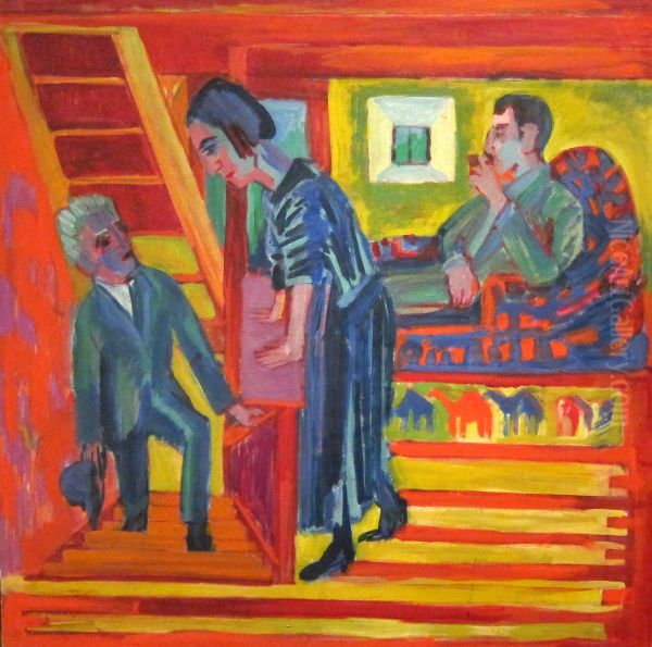 The Visit - Couple and Newcomer - view 1