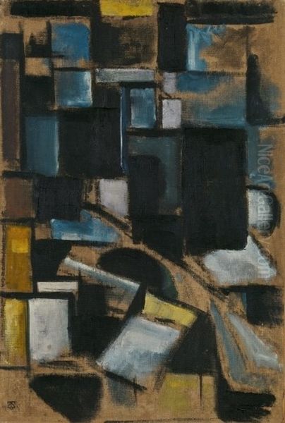 Study for Composition X - view 1