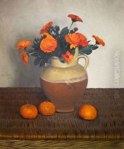Soucis et mandarines by Felix Vallotton