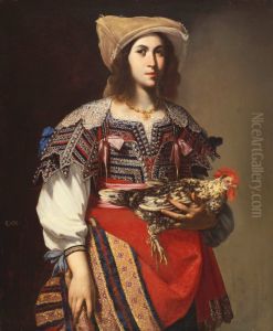 Woman in Neapolitan Costume Woman in Neapolitan Costume