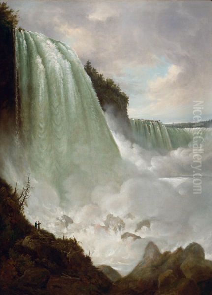 The Niagara River at the Cataract - view 1
