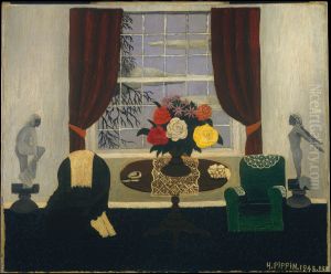 Victorian Interior I by Horace Pippin